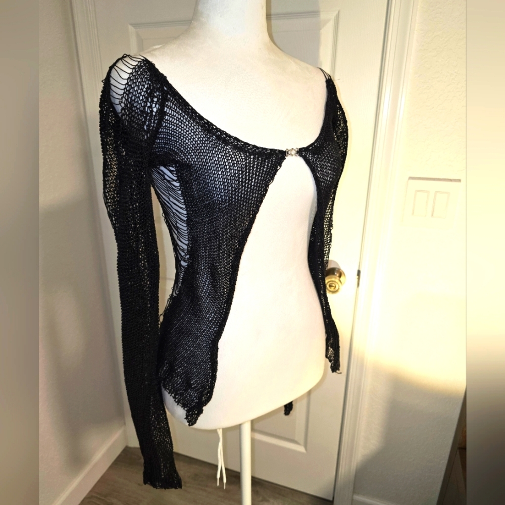Sathia mesh cardigan. Size XS